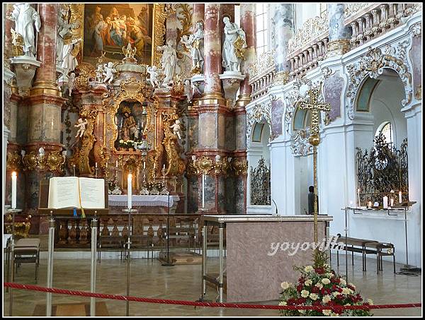 德國 維斯朝聖教堂 Wieskirche, Germany