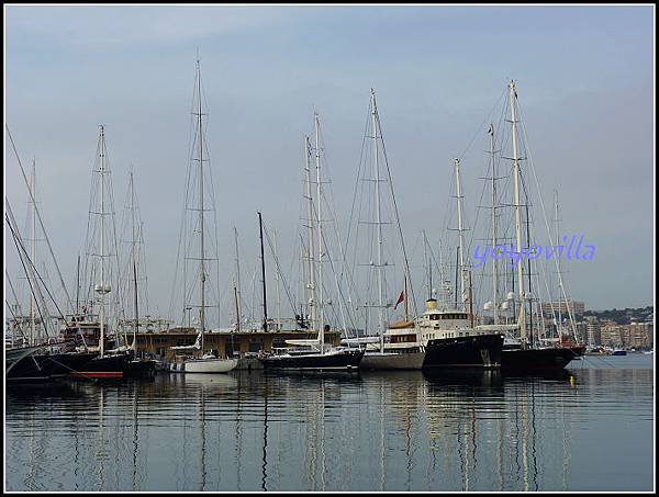 西班牙 帕爾馬 港口區 Harbor area, Palma, Spain