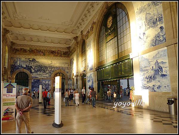 葡萄牙 波多 聖本篤車站 Estação de São Bento, Porto, Portugal 