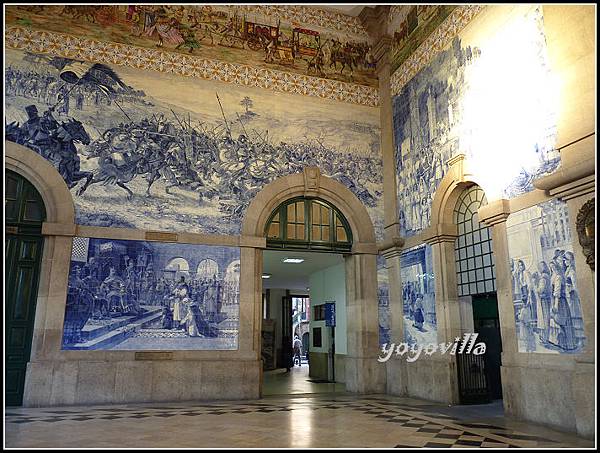 葡萄牙 波多 聖本篤車站 Estação de São Bento, Porto, Portugal 