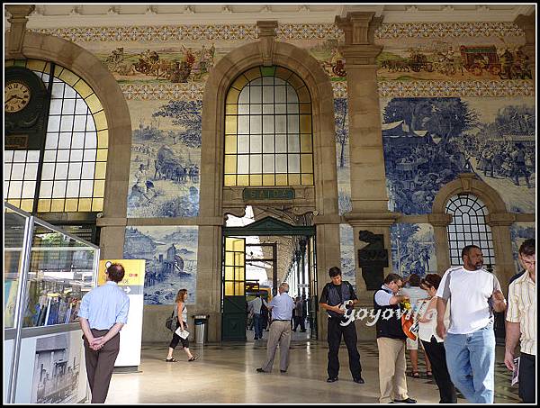 葡萄牙 波多 聖本篤車站 Estação de São Bento, Porto, Portugal 