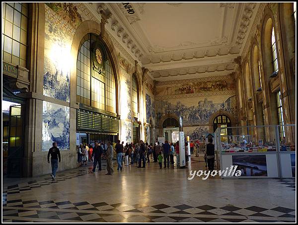 葡萄牙 波多 聖本篤車站 Estação de São Bento, Porto, Portugal 