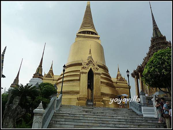 泰國 曼谷 大皇宮 雨中即景 Grand Palace, Bangkok, Thailand 