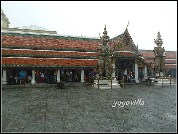 泰國 曼谷 大皇宮 雨中即景 Grand Palace, Bangkok, Thailand 