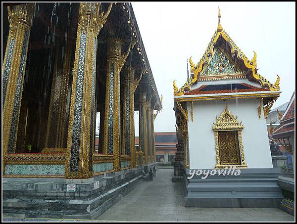 泰國 曼谷 大皇宮 雨中即景 Grand Palace, Bangkok, Thailand 