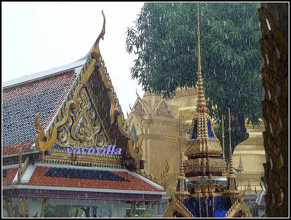 泰國 曼谷 大皇宮 雨中即景 Grand Palace, Bangkok, Thailand 