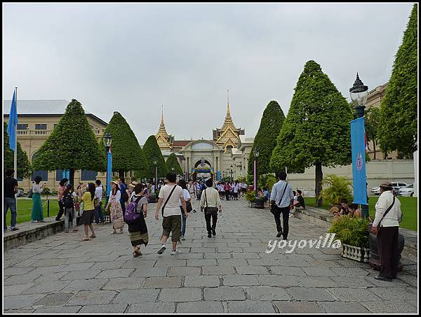 泰國 曼谷 大皇宮 雨中即景 Grand Palace, Bangkok, Thailand 