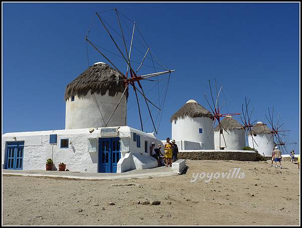 希臘 米克諾斯島 風車 Mykonos, Greece