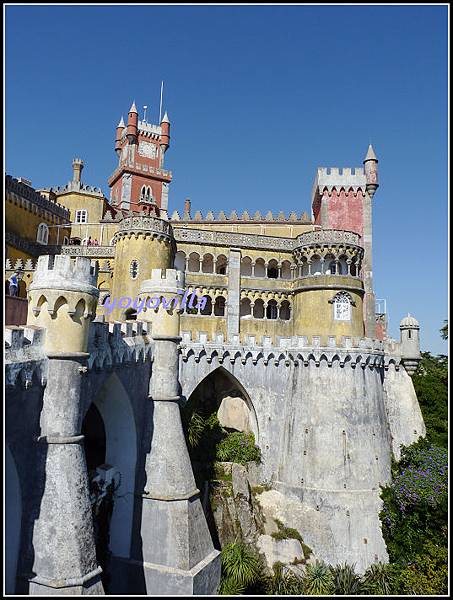 葡萄牙 新特拉 佩納宮 Palácio Nacional da Pena, Sintra, Portugal