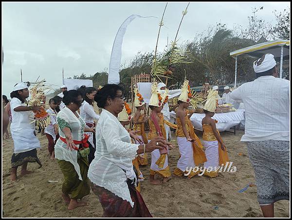 巴釐島 海邊祭典 Bali