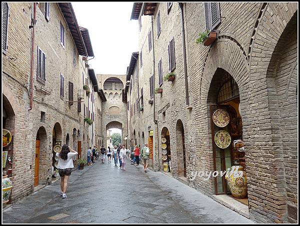 意大利 聖吉米尼亞諾 San Gimignano, Italy