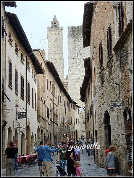 意大利 聖吉米尼亞諾 教堂 San Gimignano, Italy