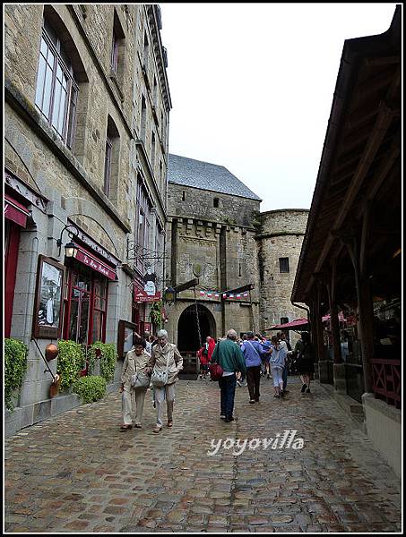 法國 聖米歇爾山 Mont Saint Michel, France 