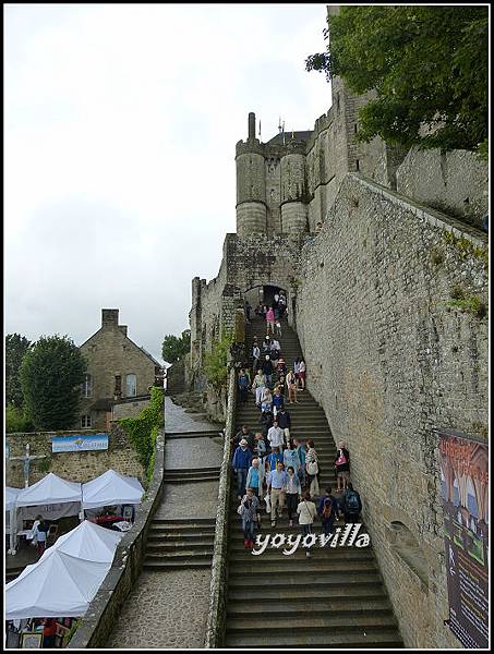 法國 聖米歇爾山 Mont Saint Michel, France 