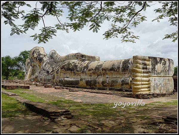 泰國 大城 臥佛 Lokayasutha, Ayutthaya, Thailand