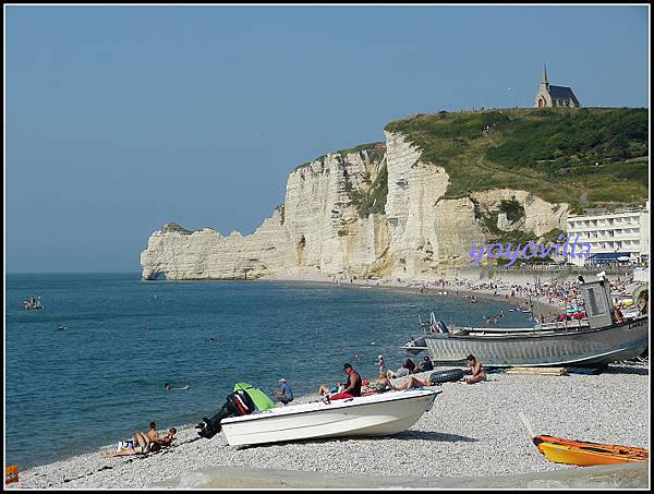 法國 象鼻海岸 埃特雷塔 Étretat, France