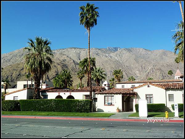 美國 加州 棕梠泉  市區 Palm Springs, CA, USA