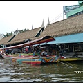 曼谷 周末水上市場  Talingchan Pier, Bangkok