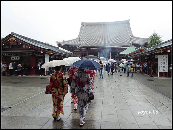 日本 東京 上野 淺草寺 Japan