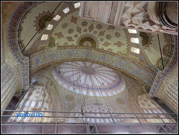 土耳其 伊斯坦堡 藍色回教寺 Blue Mosque, Istanbul, Turkey