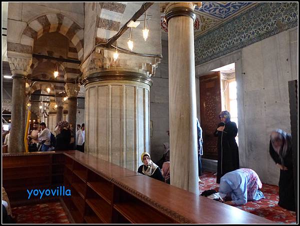 土耳其 伊斯坦堡 藍色回教寺 Blue Mosque, Istanbul, Turkey