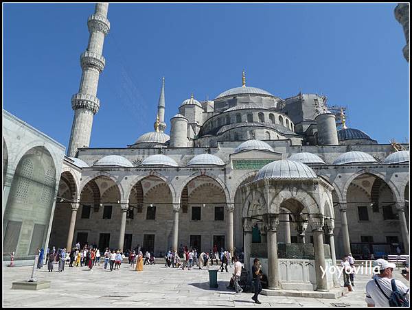 土耳其 伊斯坦堡 藍色回教寺 Blue Mosque, Istanbul, Turkey