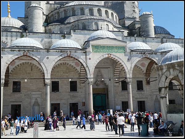 土耳其 伊斯坦堡 藍色回教寺 Blue Mosque, Istanbul, Turkey