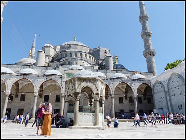 土耳其 伊斯坦堡 藍色回教寺 Blue Mosque, Istanbul, Turkey