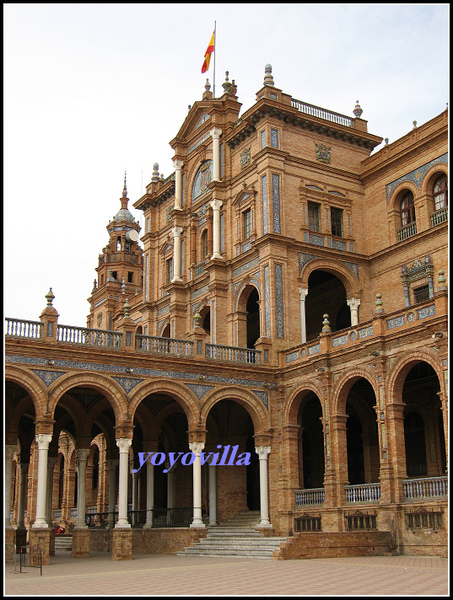 西班牙 賽維利亞 西班牙廣場 Plaza de Espana, Sevilla, Spain