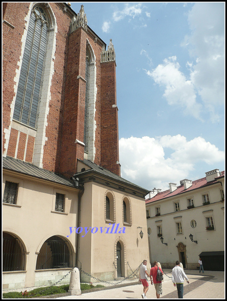 波蘭 克拉科夫 聖母聖殿 Kościół Mariacki （ St. Mary's Basilica ), Krakow, Poland