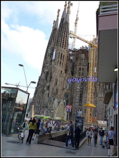 西班牙 巴塞隆納 聖家堂 Sagrada Familia, Barcelona, Spain