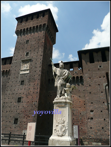 意大利 米蘭 史福才古堡 Castello Sforzesco, Milano, Italy