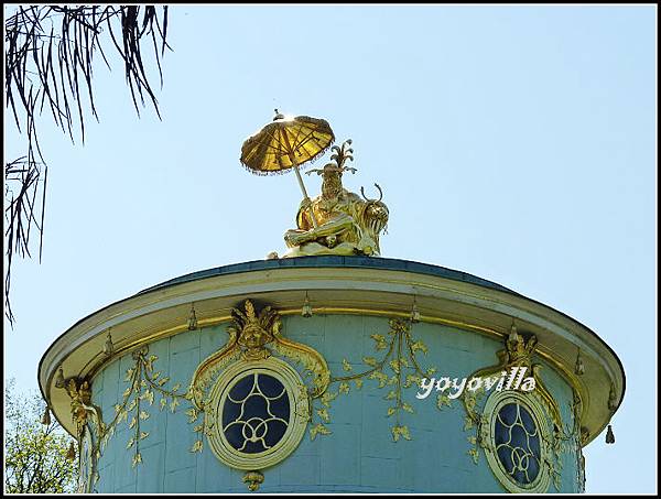 德國  波茨坦 無憂宮 中國茶亭 Chinesisches Teehaus, Sanssouci, Potsdam, Germany