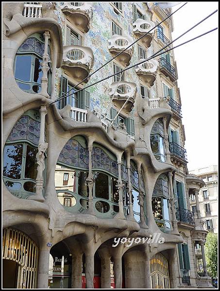 西班牙 巴塞隆納 高第 巴特略住宅 Casa Batlló, Barcelona, Spain