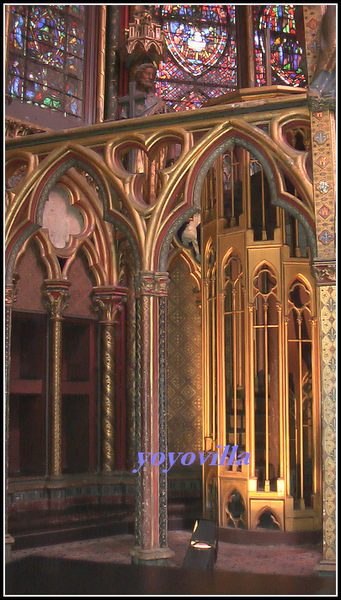 法國 巴黎 聖禮拜堂 La Sainte Chapelle, Paris, France