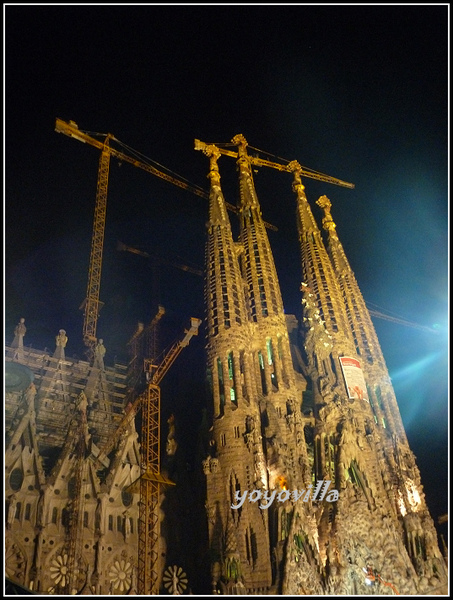 西班牙 巴塞隆納 聖家堂 Sagrada Familia, Barcelona, Spain