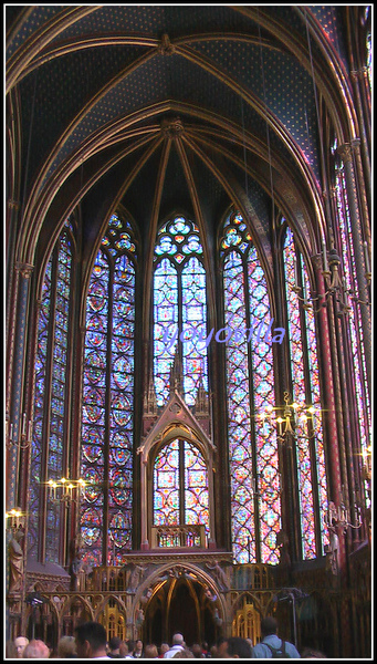 法國 巴黎 聖禮拜堂 La Sainte Chapelle, Paris, France