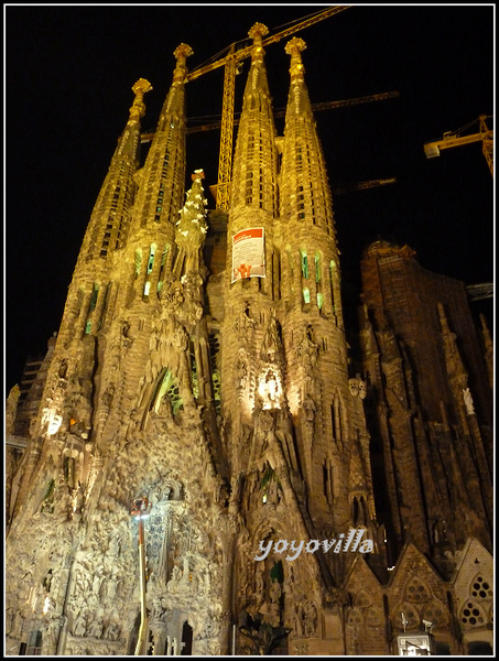 西班牙 巴塞隆納 聖家堂 Sagrada Familia, Barcelona, Spain