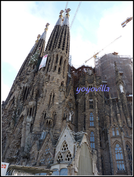 西班牙 巴塞隆納 聖家堂 Sagrada Familia, Barcelona, Spain