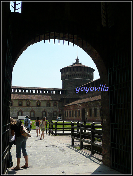 意大利 米蘭 史福才古堡 Castello Sforzesco, Milano, Italy