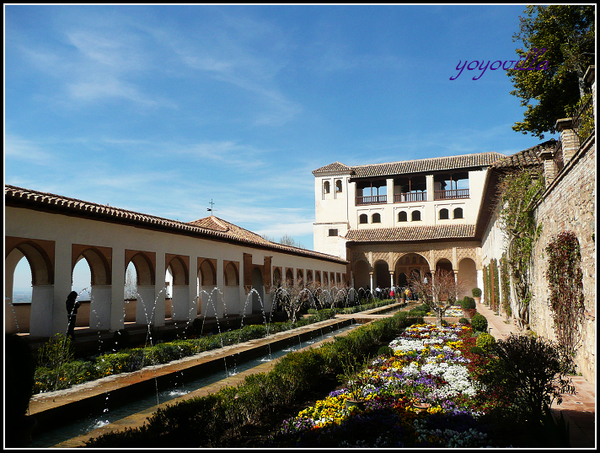 Alhambra, Granada 西班牙阿罕布拉宮 花園篇