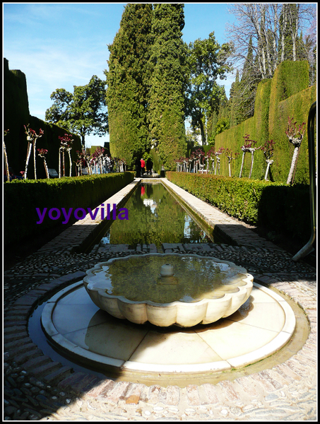 Alhambra, Granada 西班牙阿罕布拉宮 花園篇