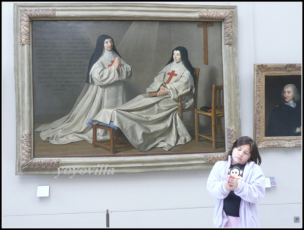 法國 巴黎 羅浮宮的油畫 Louvre, Paris