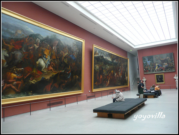 法國 巴黎 羅浮宮的油畫 Louvre, Paris