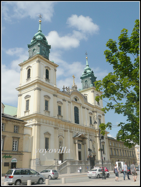 波蘭華沙 蕭邦的心所葬之處，聖十字教堂 Warsaw, Poland