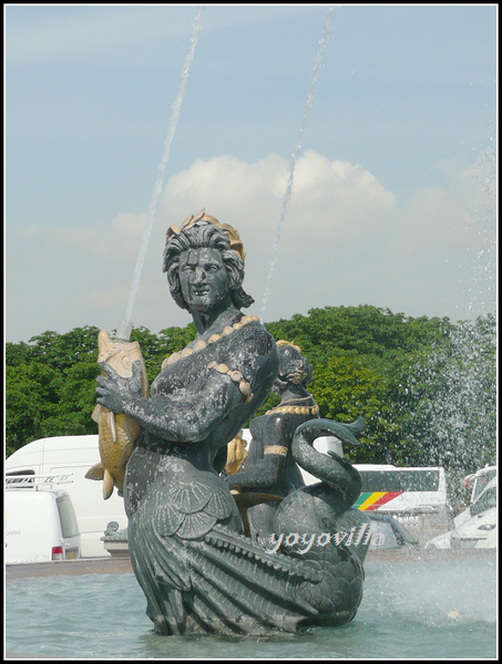 法國巴黎 協合廣場 Place de la Concorde, Paris, France