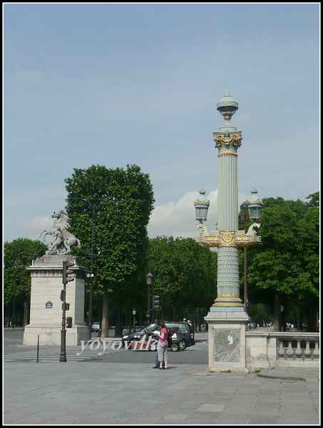 法國巴黎 協合廣場 Place de la Concorde, Paris, France