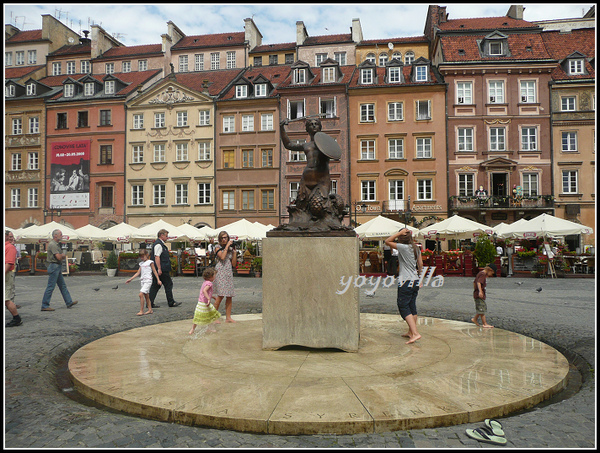 波蘭華沙 老城廣場 Old town spuare, Warsaw, Poland 波蘭華沙 老城廣場 Old town spuare, Warsaw, Poland