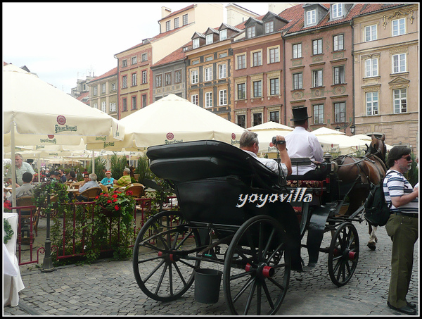 波蘭華沙 老城廣場 Old town spuare, Warsaw, Poland