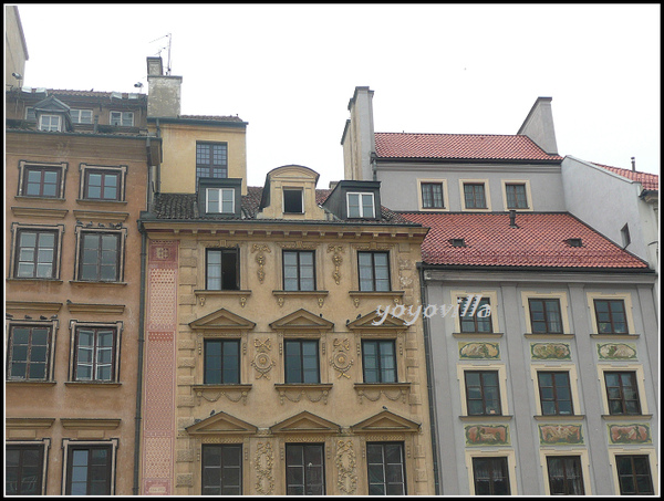 波蘭華沙 老城廣場 Old town spuare, Warsaw, Poland